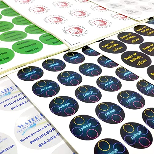 100-500 Custom Stickers Personalized Labels, Customized Stickers with Any Image Logo and Text. Custom Stickers for Business LogoThank You Labels,etc. (Hexagon, 2.5 Inch) - color: Hexagon, size: 2.5 Inch