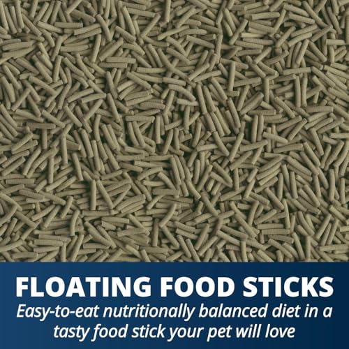 Tetra® ReptoMin® Floating Food Sticks Complete Food for Aquatic Turtles, Newts and Frogs, 5.5 LB (2.5 kg) - size: 5.5 Pound (Pack of 1)