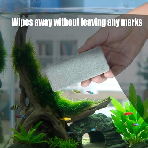 8 PCS Double-Sided Fish Tank Cleaning Brushes, Aquarium Sponge Brush, Cleaner Fish Tank Cleaning Tool for Aquarium and Home Kitchen