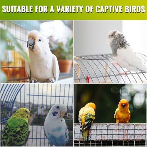 DoRight UVB 5.0 Bulb for Birds Compact Fluorescent Light Bulb E26, UVB 5.0 Bird Light Bulb Compact UVB Lamp Bird Cage UVB Light for Captive Birds, Reptiles