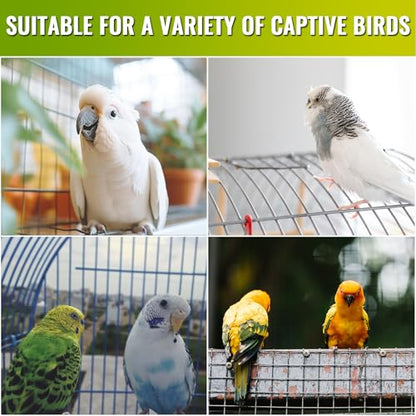 DoRight UVB 5.0 Bulb for Birds Compact Fluorescent Light Bulb E26, UVB 5.0 Bird Light Bulb Compact UVB Lamp Bird Cage UVB Light for Captive Birds, Reptiles