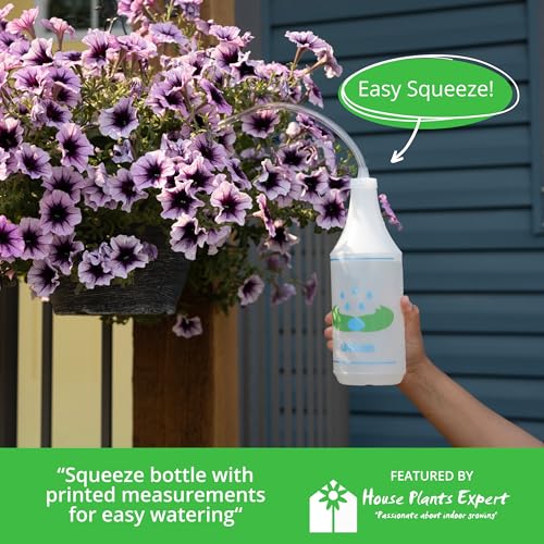 UpBloom - 32 Oz Squeeze Bottle for Hanging Plants, Squirt Bottle/Water Container for Outdoor/Indoor Hanging Plant Made in The USA (Great Alternative for Outdoor/Indoor Watering Can) - style: 1 Pack