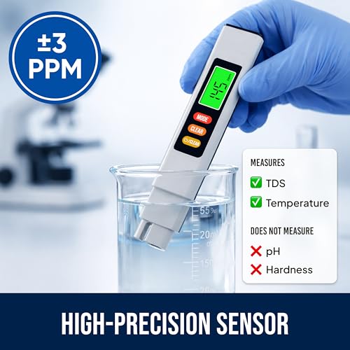 Craft911 Water Tester for Drinking Water - TDS Meter - color: White