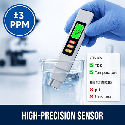 Craft911 Water Tester for Drinking Water - TDS Meter - color: White