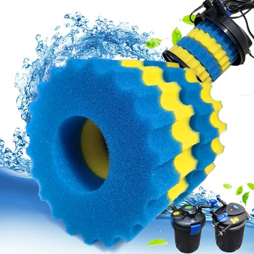 PurifyLogix Sponge Filter Pad for VIVOHOME/VEVOR/VIVOGROW 1580/1840 GPH | Compatible with Grech Pond Bio Pressure Filter Foam Koi Fish, For SUNSUN CPF-2500/3500 Pressure Pond Filter for Koi Fish