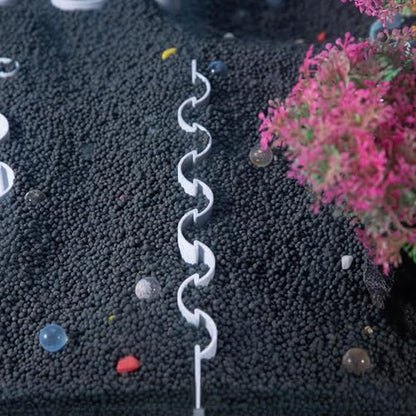 Aquarium Substrate Divider – Fish Tank Fence | Aquarium Accessories Decorative Board | Sand Water Grass Mud Separator | Planted Aquarium-Landscaping Panel for Fish Tank Isolation - style: A