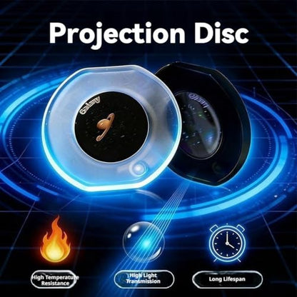 Galaxy Projector Night Light Slides, USB Starry Sky Nightlight Projector Lamp Replacement Discs, Wide Angle Lens Heat-Resistant, Projectors Lamp for Bedroom Ceiling Night Light Party Bar (10 pcs) - size: 10 pcs