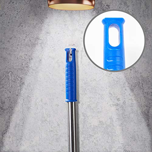 Cobweb Duster with ExtensionPole,Dusters for Cleaning with 2 DusterHeads