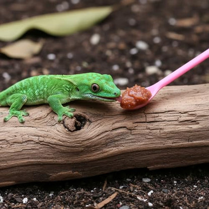 9Pcs Silicone Reptile Feeding Dish Set, Colorful Small Animal Bowls with 2 Silicone Spoon for Reptile Tanks, Practical Crested Gecko Tank Accessories for Small Pet