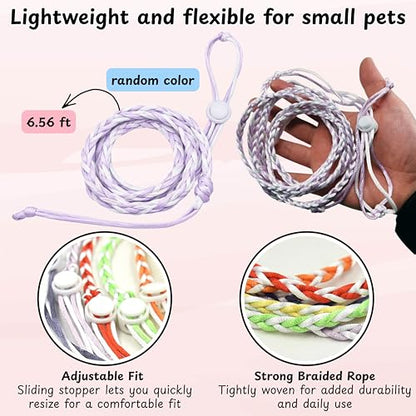 Dwarf Hamster Carrier Backpack Travel Bag, Dwarf Hamster Carry Pouch With Liner And Adjustable Lightweight Tether, Breathable Soft Outgoing Sleeping Travel Bag For Small Pets Squirrels Reptiles (Pink)