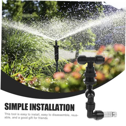 Reptile Tank Mister Nozzle Garden Spray Head for Humidifying Crawling Pets Durable Wide Coverage Sprinkler for Terrariums and Outdoor Gardens - size: 10X9X2CM