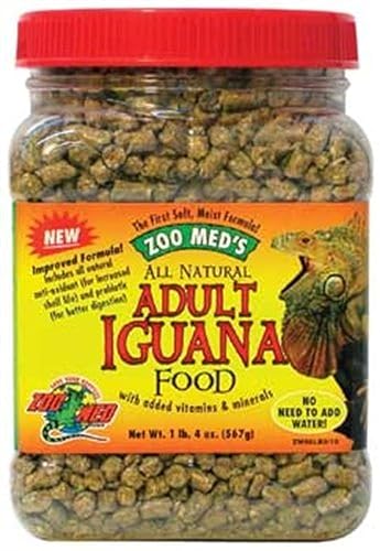 Zoo Med Natural Iguana Food Formula, Adult, 40-Ounce | Adult Natural Iguana Food - size: 2.5 Pound (Pack of 1)