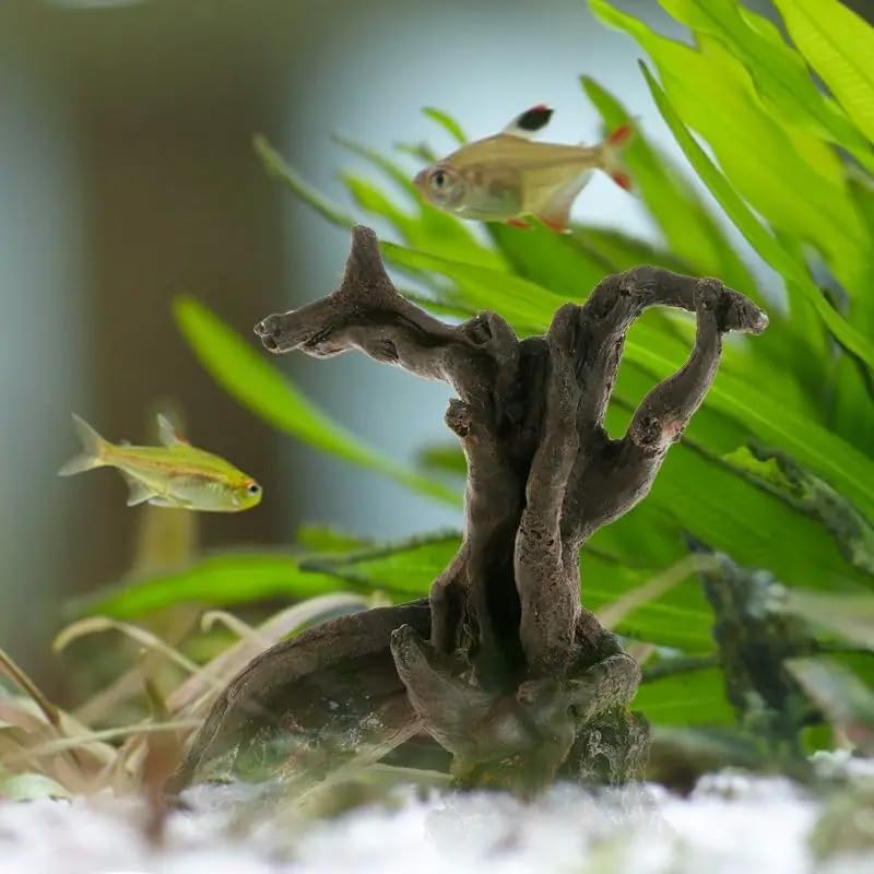 Reptile Aquarium Trunk Driftwood, Tree Aquarium Decor, Terrarium Ornament Fish