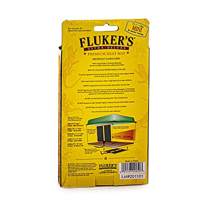 Fluker's Premium Heat Mat for All Reptiles and Amphibians, Mini 4"x5" - size: Mini (4x5-Inch, 2-Watts)