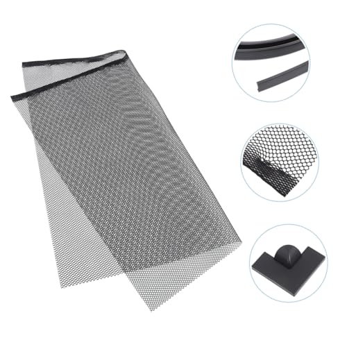 Yardwe Aquarium Jumping Net Cover Versatile Plastic Mesh Screen Lid for Fish Tanks Easy Installation Ventilated Betta Fish Divider Panel for Terrariums