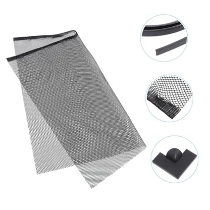 Yardwe Aquarium Jumping Net Cover Versatile Plastic Mesh Screen Lid for Fish Tanks Easy Installation Ventilated Betta Fish Divider Panel for Terrariums