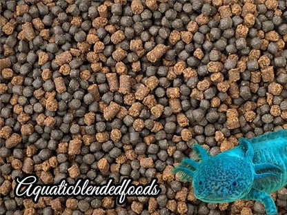 Axolotl Food Soft PELLETS 3.2 & BLACKWORM PELLETS 3.0 Aquatic Frogs,African Clawed Frog A451 (4oz) - size: 4 Ounce (Pack of 1)