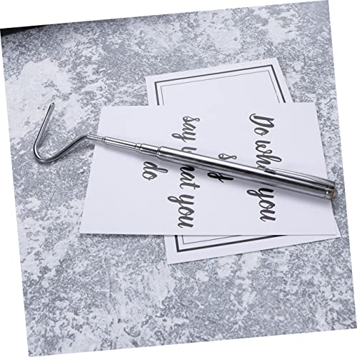 2pcs Telescoping Snake Catching Hooks Stainless Steel Grabbing Tool for Handling Snakes and Reptiles Portable Enthusiasts and Field Use