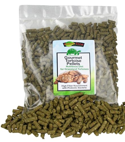 Nature Zone Gourmet Tortoise Pellets 1 lb, for Grassland, Desert, Tropical, Forest Tortoises
