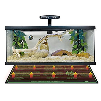 iPower 10" x 20" Warm Hydroponic Seedling Heat Mat and Digital Thermostat Control Combo Set for Seed Germination, Black - size: 10" x 20", style: with Controller