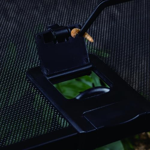 Reptile Terrarium Tank, Glass Reptile Vivarium, Sliding Mesh Cover, for Lizards, Horned Frogs, Snakes, Spiders, Turtle(S, 2.4Gal (12"x7.8"x6"))