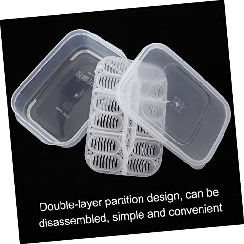Sosoport Turtle Egg Incubator Reptile Incubation Box 12 Egg Slots Scientific Research and Curiosity Cultivation