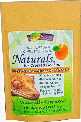 Nature Zone Naturals for Crested Geckos, Gargoyke Geckos, Day Geckos – Apricot