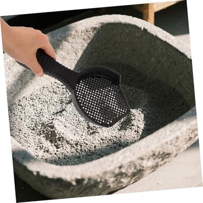 VANZACK 2Pcs Cat Litter Scoop Set with Fine Sifting Ergonomic Handle for Quick Cleaning of Cat Litter Boxes and Reptile Waste for Pet Owners