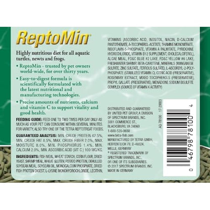 Tetra ReptoMin Floating Food Sticks for Aquatic Turtles, Newts and Frogs - size: 3.17 Ounce (Pack of 1)
