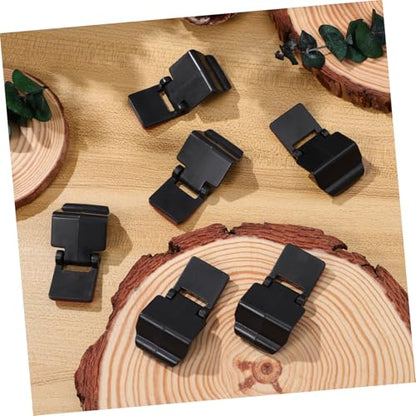 Garneck 6pcs Turtle Tank Latch Reptile Terrarium Lock Buckles Escape Clips for Glass Aquariums Easy Installation for Turtle Habitat