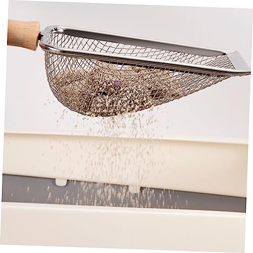 Sosoport Cat Litter Scoop Handle Reptile Litter Shovel Easy to Cat Waste for Pets and Design