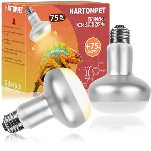 100W High-Output Reptile Basking Spot Lamp, Daylight Heat Bulb | Intense Daylight Heating, Promotes Activity & Digestion for Desert Reptiles, Large Terrariums & Basking Enclosures, E26 Base - color: Intense Basking Spot, size: 100W Upgraded - 3.1"
