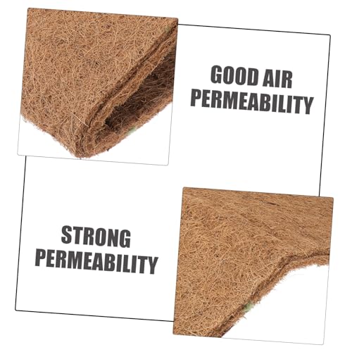 YARNOW 3pcs Reptile Supplies Mat Breathable Bedding Liner Cypress Mulch Reptile Bed Mat for Lizard Tank Accessories