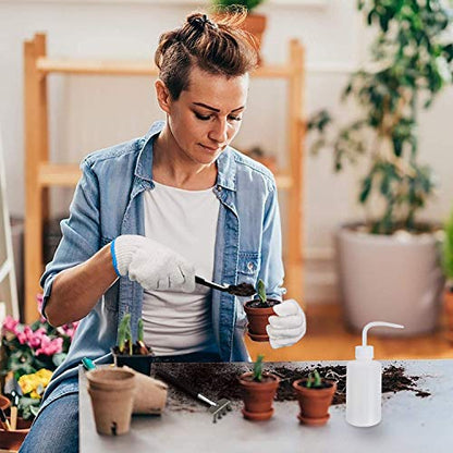 Succulent Tools, 13 Pcs Mini Garden Tool Set, Transplanting Tools Set,Succulent Care kit for Succulent Miniature Gardening Plant, Black - style: Black