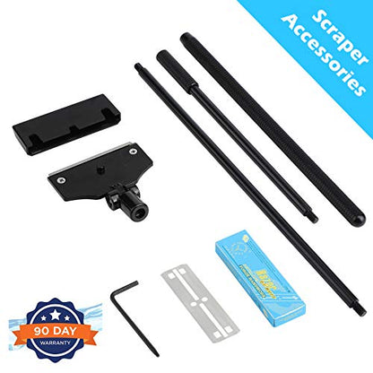 Pronetcus Aquarium Algae Scraper,Aquarium Glass Cleaner,Fish Tank Cleaner, Aquarium Scraper with 10 Blades,26 Inch. - size: 26 Inch