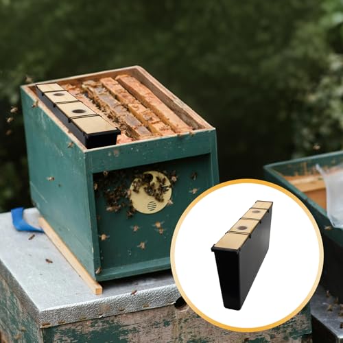 2 Pack 4L Bee Pro Feeder,Frame Feeders for Bee Hive Bee Watering Station,Beehive Frame Feeder Deep Frame Water Feeder for Hive Tool Beekeeping Supplies