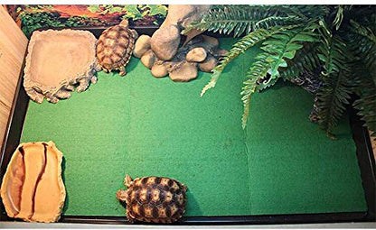 Tfwadmx Reptile Carpet Mat Pet Terrarium Liner Cage Mat Substrate Liner Bedding Reptile Supplies for Terrarium Lizards Snakes Bearded Dragon Gecko Chamelon Turtles Iguana (70.87"X23.6") - color: 1 PC, size: 70.87" X 23.6"