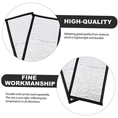 Happyyami Reptile Box Heating Pad Reptile Heat Pad Reflective Film Insulation Mat for Snakes Lizards and Turtles - size: 30X16X0.1cm