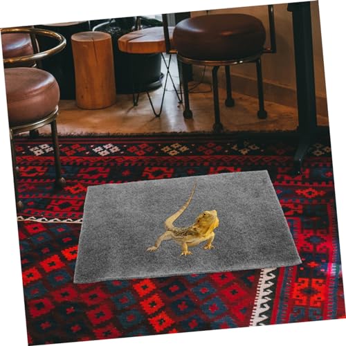3pcs Reptile Carpets for Turtle Tanks Cypress Mulch Reptile Bedding Leakproof Snake Bedding Mats Gecko Substrate Liners