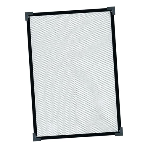 Aquarium Screen Top Cover Protective Net Anti Jumping Tear Resistant DIY Kit Fish Guard Easy to Use - size: 80cmx40cm