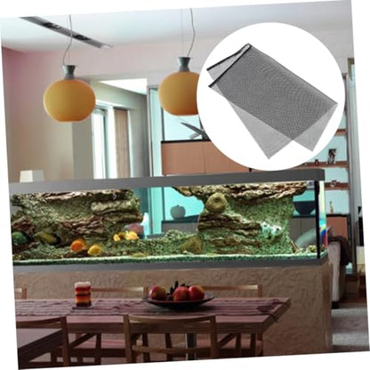 Aquarium Mesh Covers Durable Fish Tank Jump Guard Lid for Betta Fish Terrarium Net Screen for Optimal Air Circulation and Safety DIY Aquarium Accessory
