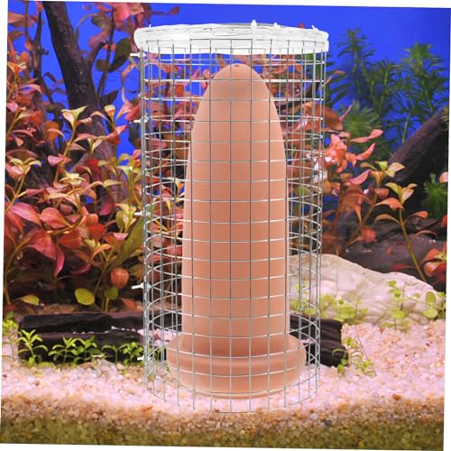 1set Fish Breeding Cone Spawning Barrels for Shrimp and Discus Fish Aquarium Decoration Smooth Surface for Attachment for Fresh and Saltwater Tanks - size: 23.00X10.00X10.00CM