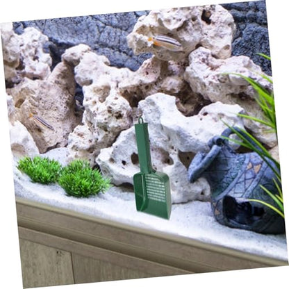Aquarium Cleaning Tool Fish Tank Sand Shovel Multi-Function Reptile Poop Scooper Large Handheld