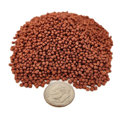 Ultra Intense Color Enhancing with a 10-Day Color Change, 1.5mm - 2mm Floating Pellets for Cichlids, Discus, All Baby and Small Tropical Fish & Pond Fish…8oz Jar