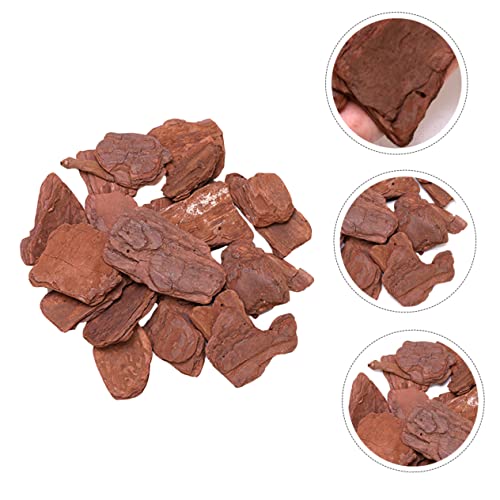 Happyyami 1pack Reptiles Breeding Box Pine Bark Substrate for Tortoise Habitat Decoration Natural Pine Material Pack for Reptiles and Animals
