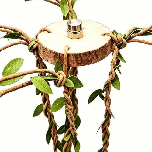Jumping Spider Climbing Decor - 60g Reptile Cage Vines Enrichment | Comfortable Jumping Spider Enclosure Decor for Snakes Ball Pythons Chameleons Mantis Gecko Tortoise Frog Bearded Dragon