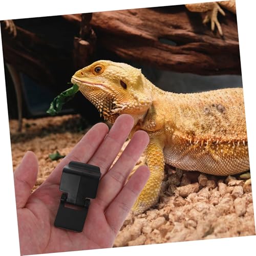 Abaodam 6Pcs Escape Turtle Box Clips Durable Reptile Terrarium Lock Buckles Easy Installation for Turtle Snake Tanks Reliable Material for Secure Enclosure