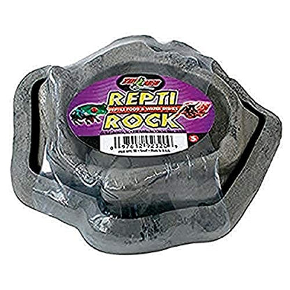 Zoo Med Combo Repti Rock Food and Water Dishes Small - size: Small (Pack of 1)