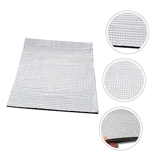 balacoo Reptile Heat Pad Small Animal Warm Pad Parrot Mat Mini Pet Pad Winter Insulation Thermal Pad Outdoor Heated Pad Small Pet Cage Liner for Rabbit Hedgehog 42x28cm Silver Terrarium Heating Pad