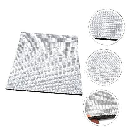 balacoo Reptile Heat Pad Small Animal Warm Pad Parrot Mat Mini Pet Pad Winter Insulation Thermal Pad Outdoor Heated Pad Small Pet Cage Liner for Rabbit Hedgehog 42x28cm Silver Terrarium Heating Pad